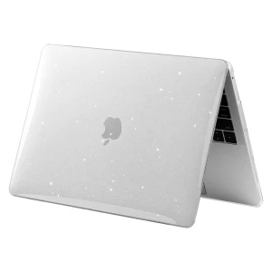 OUTLET: Etui Tech Protect SmartShell do MacBook Air 13.6" M5 / M4 / M3 / M2, przezroczyste brokatowe