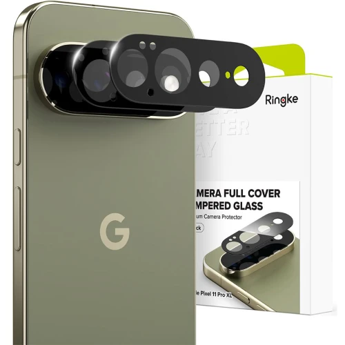 Nakładka na aparat Ringke Camera Full Cover Glass do Google Pixel 11 Pro XL, 2 sztuki