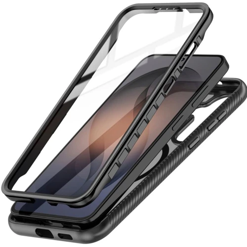 Etui Tech-Protect Defense do MagSafe do Galaxy S26 FE, czarne matowe (2/9)