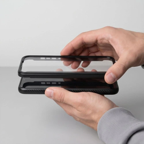 Etui Tech-Protect Defense do MagSafe do Galaxy S26 FE, czarne matowe (3/9)