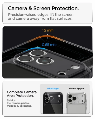 Etui Spigen Ultra Hybrid T Mag (CC) do MagSafe do iPhone 18 Pro Max, przydymione-czarne (2/15)