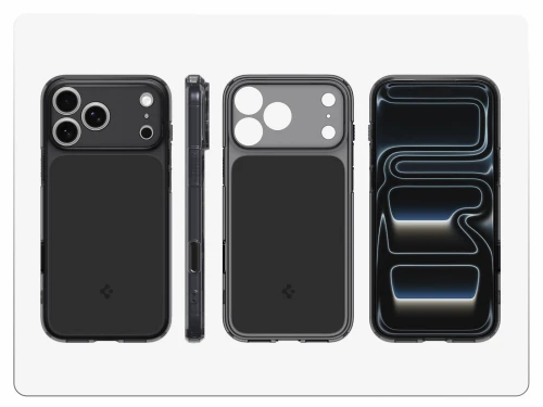 Etui Spigen Ultra Hybrid T Mag (CC) do MagSafe do iPhone 18 Pro Max, przydymione-czarne (3/15)