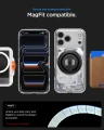 Etui Spigen Ultra Hybrid Mag do MagSafe do iPhone 18 Pro, przezroczysto-białe (Zero One) (4/14)