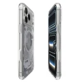 Etui Spigen Ultra Hybrid Mag do MagSafe do iPhone 18 Pro, przezroczysto-białe (Zero One) (12/14)