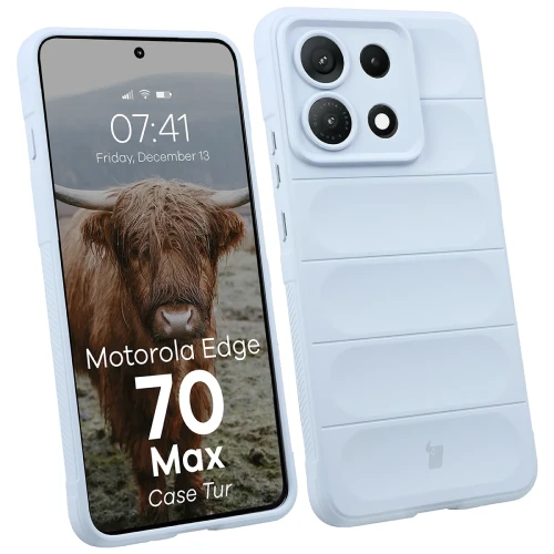 Pancerne etui Bizon Case Tur do Motorola Edge 70 Max, jasnoniebieskie (1/8)
