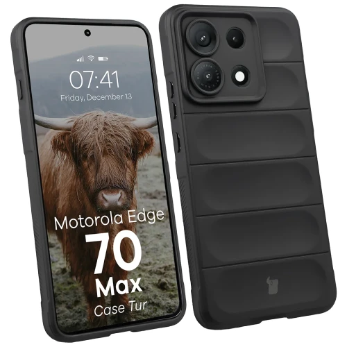 Pancerne etui Bizon Case Tur do Motorola Edge 70 Max, czarne (1/8)