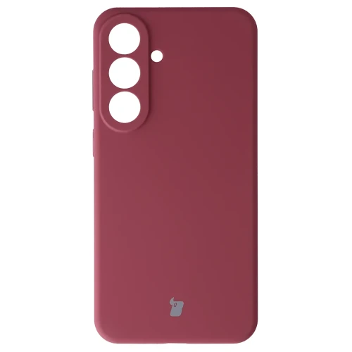 Silikonowe etui Bizon Soft Case do Galaxy S26 FE, ciemnofioletowe (2/7)