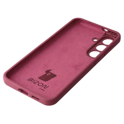 Silikonowe etui Bizon Soft Case do Galaxy S26 FE, ciemnofioletowe (4/7)