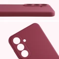 Silikonowe etui Bizon Soft Case do Galaxy S26 FE, ciemnofioletowe (5/7)