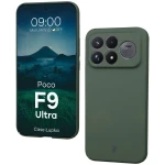 Etui Bizon Case Łupka do Xiaomi POCO F9 Ultra, zielone