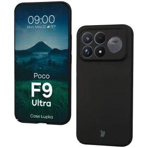 Etui Bizon Case Łupka do Xiaomi POCO F9 Ultra, czarne