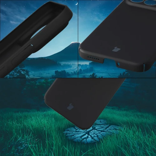 Etui Bizon Case Łupka do Xiaomi POCO F9 Ultra, czarne (5/6)
