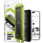 Szkło prywatyzujące na ekran z aplikatorem Ringke Easy Slide 2-Pack Privacy do iPhone 18 Pro Max, 2 sztuki