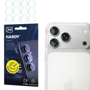 4x Szkło hybrydowe na soczewki aparatu, 3mk Hardy Fusion Lens Protection do iPhone 18 Pro Max / 18 Pro