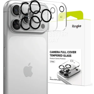 Nakładka na aparat Ringke Camera Full Cover Glass do iPhone 18 Pro Max, 2 sztuki