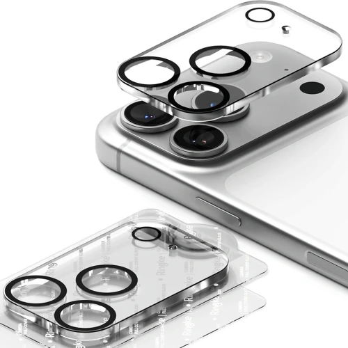 Nakładka na aparat Ringke Camera Full Cover Glass do iPhone 18 Pro Max, 2 sztuki (2/8)