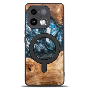 Drewniane etui do Realme 16 Pro Plus 5G, Bewood Unique Planets Ziemia do MagSafe
