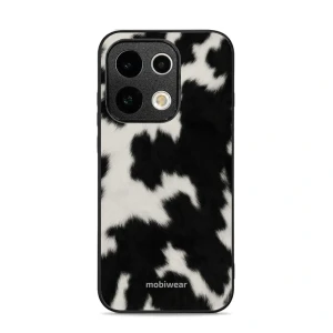 Etui ochronne do Oppo Reno16 5G, Mobiwear Glossy Case, krowie futerko