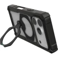 Etui pancerne z ringiem UAG Plasma XTE 360 do MagSafe do iPhone 18 Pro / 17 Pro, przezroczysto-czarne z zielonym elementem (2/15)