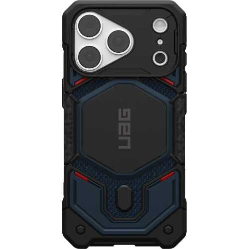 Etui pancerne UAG Monarch Pro Kevlar do MagSafe do iPhone 18 Pro / 17 Pro, granatowo-czarne z kevlarem (2/16)