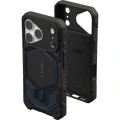 Etui pancerne UAG Monarch Pro Kevlar do MagSafe do iPhone 18 Pro / 17 Pro, granatowo-czarne z kevlarem (8/16)