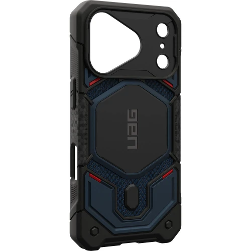 Etui pancerne UAG Monarch Pro Kevlar do MagSafe do iPhone 18 Pro / 17 Pro, granatowo-czarne z kevlarem (10/16)
