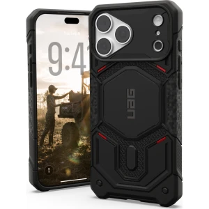 Etui pancerne UAG Monarch Pro Kevlar do MagSafe do iPhone 18 Pro Max / 17 Pro Max, czarne z kevlarem