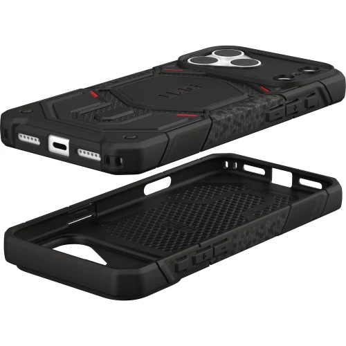 Etui pancerne UAG Monarch Pro Kevlar do MagSafe do iPhone 18 Pro Max / 17 Pro Max, czarne z kevlarem (7/16)