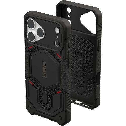 Etui pancerne UAG Monarch Pro Kevlar do MagSafe do iPhone 18 Pro Max / 17 Pro Max, czarne z kevlarem (8/16)