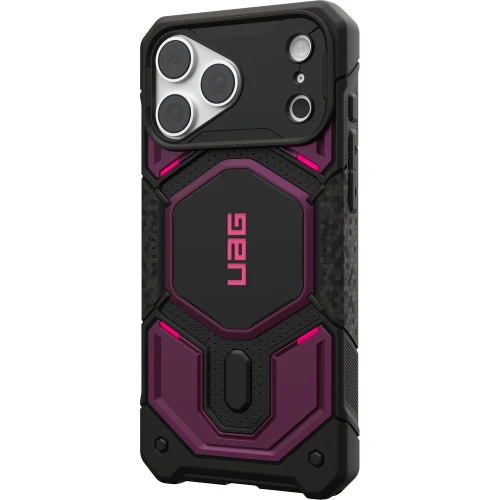 Etui pancerne UAG Monarch Pro do MagSafe do iPhone 18 Pro Max / 17 Pro Max, fioletowo-czarne (6/16)