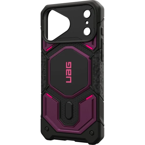 Etui pancerne UAG Monarch Pro do MagSafe do iPhone 18 Pro Max / 17 Pro Max, fioletowo-czarne (11/16)