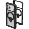 Etui pancerne z ringiem UAG Plasma XTE 360 do MagSafe do iPhone 18 Pro Max / 17 Pro Max, przezroczysto-czarne z zielonym elementem (9/15)