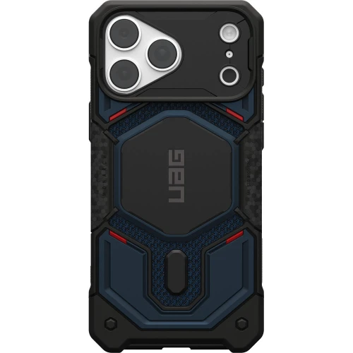 Etui pancerne UAG Monarch Pro Kevlar do MagSafe do iPhone 18 Pro Max / 17 Pro Max, granatowo-czarne z kevlarem (2/16)