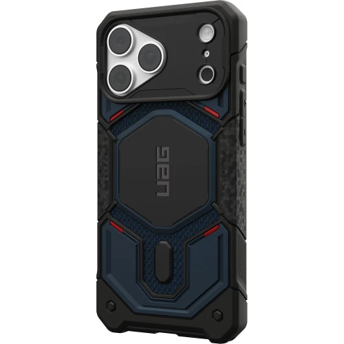 Etui pancerne UAG Monarch Pro Kevlar do MagSafe do iPhone 18 Pro Max / 17 Pro Max, granatowo-czarne z kevlarem (6/16)