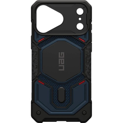 Etui pancerne UAG Monarch Pro Kevlar do MagSafe do iPhone 18 Pro Max / 17 Pro Max, granatowo-czarne z kevlarem (9/16)