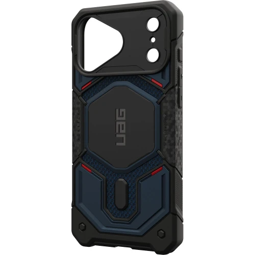 Etui pancerne UAG Monarch Pro Kevlar do MagSafe do iPhone 18 Pro Max / 17 Pro Max, granatowo-czarne z kevlarem (11/16)