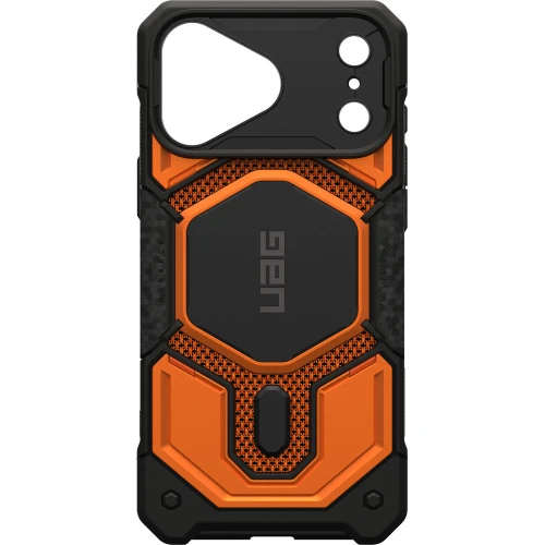 Etui pancerne UAG Monarch Pro Kevlar do MagSafe do iPhone 18 Pro Max / 17 Pro Max, pomarańczowo-czarne z kevlarem (9/16)