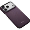 Etui aramidowe Pitaka Edge Ultra-Slim Case PitaTap do MagSafe, do iPhone 18 Pro / 17 Pro, fioletowe z monogramem (6/7)