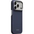 Etui aramidowe Pitaka Edge Ultra-Slim Case PitaTap do MagSafe, do iPhone 18 Pro / 17 Pro, niebieskie z monogramem (1/9)