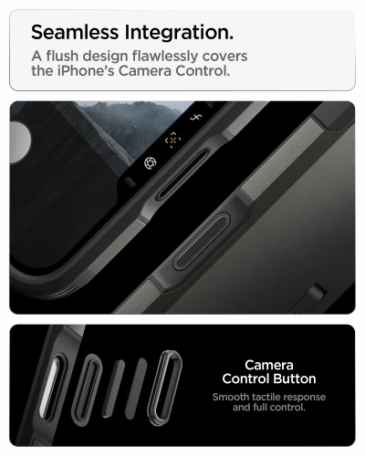 Etui Spigen Tough Armor T Mag (CC) do MagSafe do iPhone 18 Pro Max, szaro-czarne (6/16)