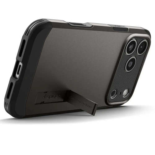 Etui Spigen Tough Armor T Mag (CC) do MagSafe do iPhone 18 Pro Max, szaro-czarne (9/16)