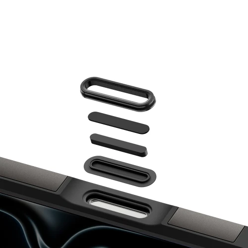 Etui Spigen Tough Armor T Mag (CC) do MagSafe do iPhone 18 Pro Max, szaro-czarne (16/16)