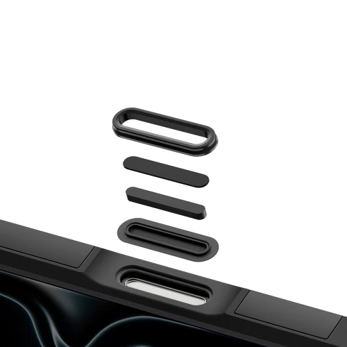 Etui Spigen Tough Armor T Mag (CC) do MagSafe do iPhone 18 Pro Max, czarne (16/16)