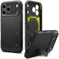 Etui Spigen Tough Armor T Mag (CC) do MagSafe do iPhone 18 Pro, czarne (10/16)