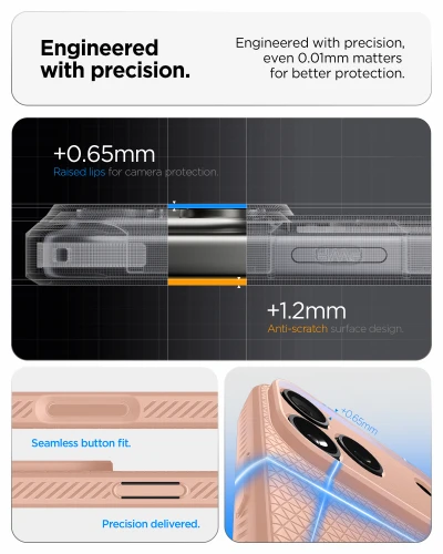 Etui Spigen Liquid Air do iPhone 18 Pro Max, różowe (2/14)