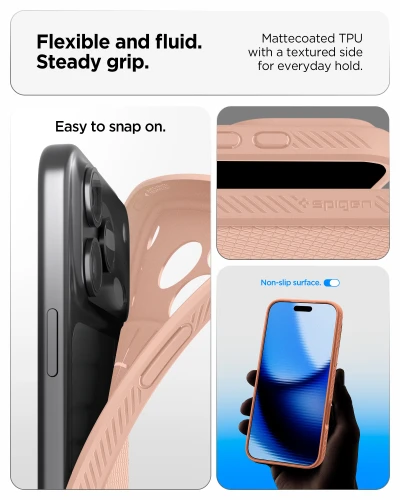 Etui Spigen Liquid Air do iPhone 18 Pro Max, różowe (4/14)
