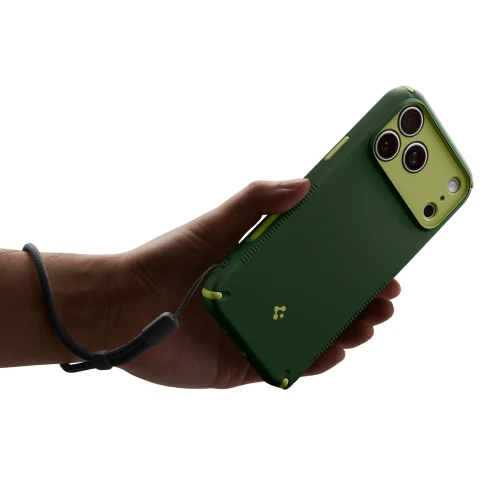 Etui Spigen Nano Pop Hybrid Mag do MagSafe do iPhone 18 Pro Max, zielone (10/16)