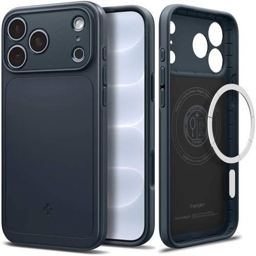 Etui Spigen Thin Fit Mag do MagSafe do iPhone 18 Pro Max, granatowe (9/15)