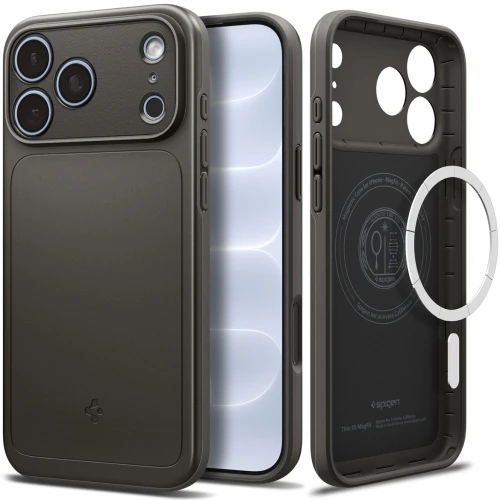 Etui Spigen Thin Fit Mag do MagSafe do iPhone 18 Pro Max, szare (9/15)