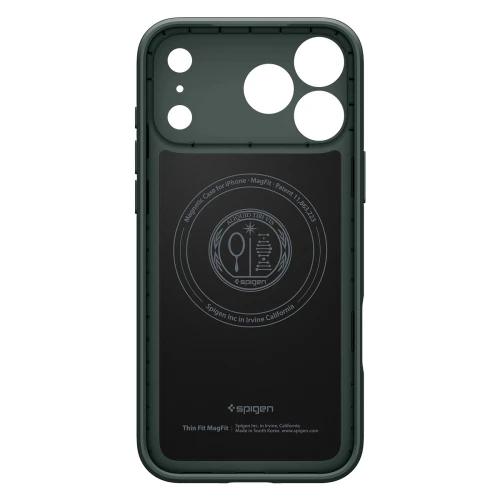 Etui Spigen Thin Fit Mag do MagSafe do iPhone 18 Pro Max, zielone (11/15)